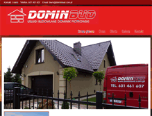 Tablet Screenshot of dominbud.com.pl